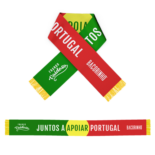 Cachecol Portugal | Euro 2020 - O Bacorinho - Loja Online